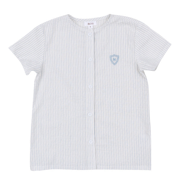 Caden Sky Blue Stripe Shirt SS26