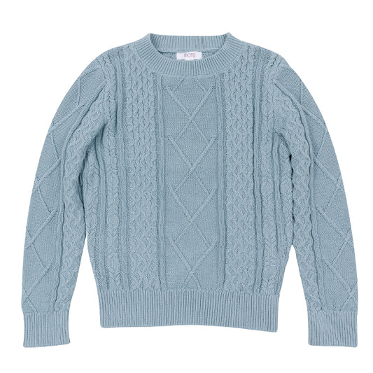 Penn Blue Mix Knit Sweater SS26