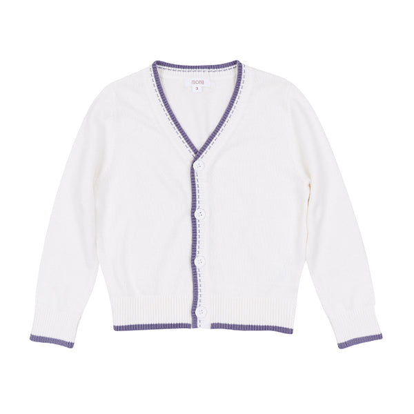Lavender Zane Stitch Cardigan SS26