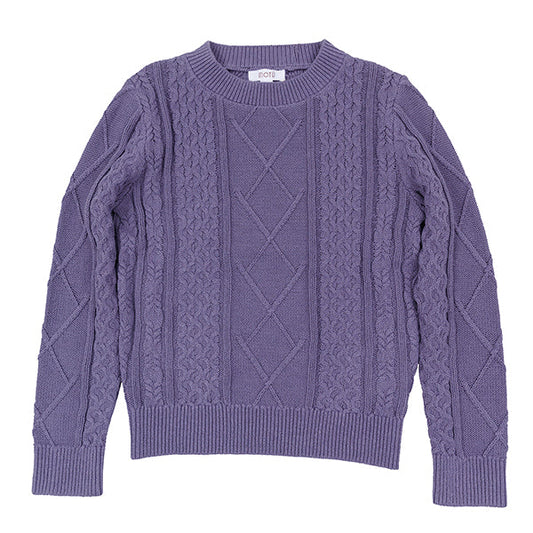 Penn Lavender Mix Knit Sweater SS26