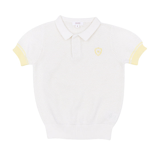 Roy Yellow Collar Polo SS26