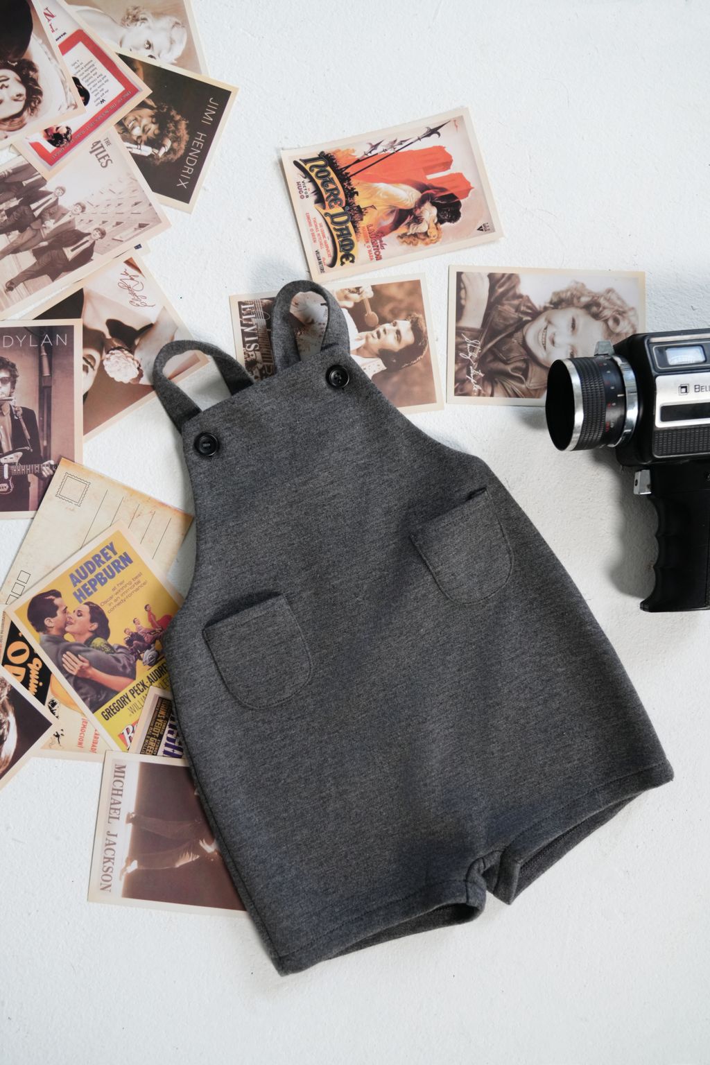 Wade dove grey romper FW25