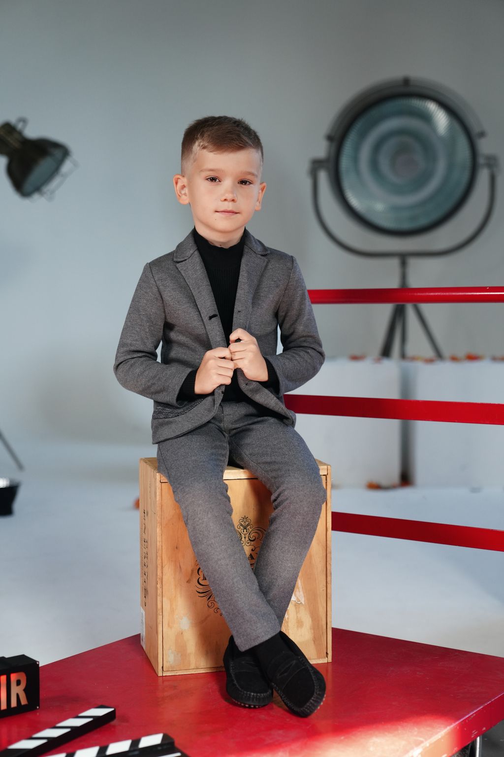 Scott dove grey pants FW25