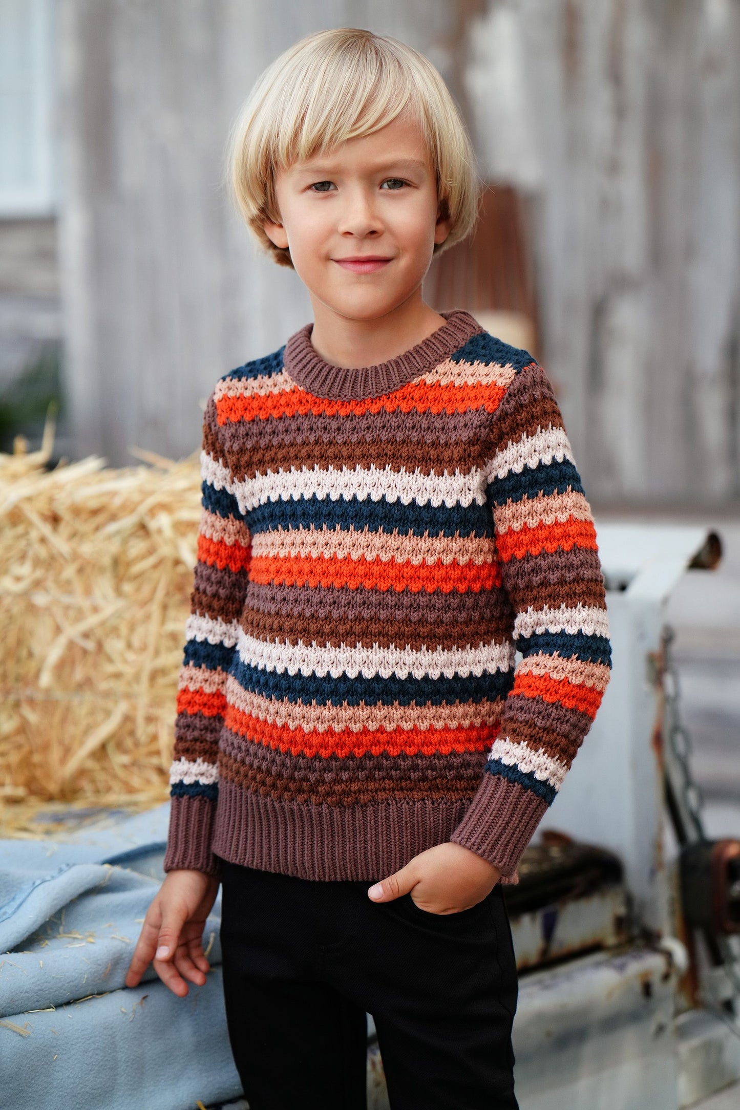 Chunky Knit Tiger Sweater – Motu Boys
