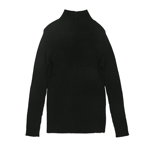 Basic black turtleneck